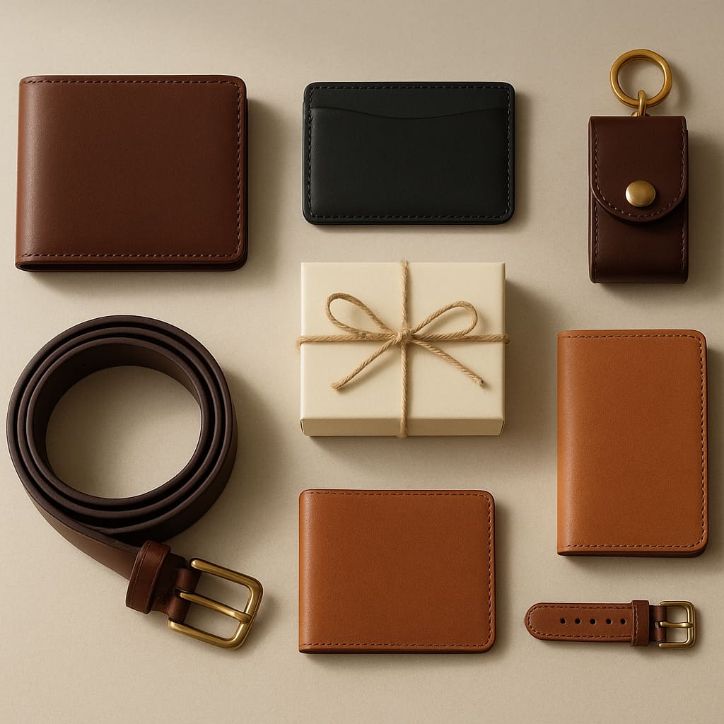 Corporate Leder-Geschenkset